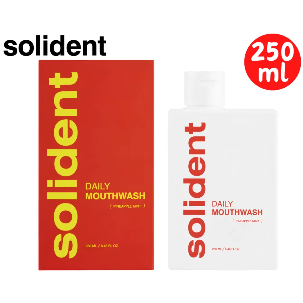 Ополіскувач для ротової порожнини Solident (Солідент) Pineapple Mint (ананас-м'ята), 250 мл (Solident)