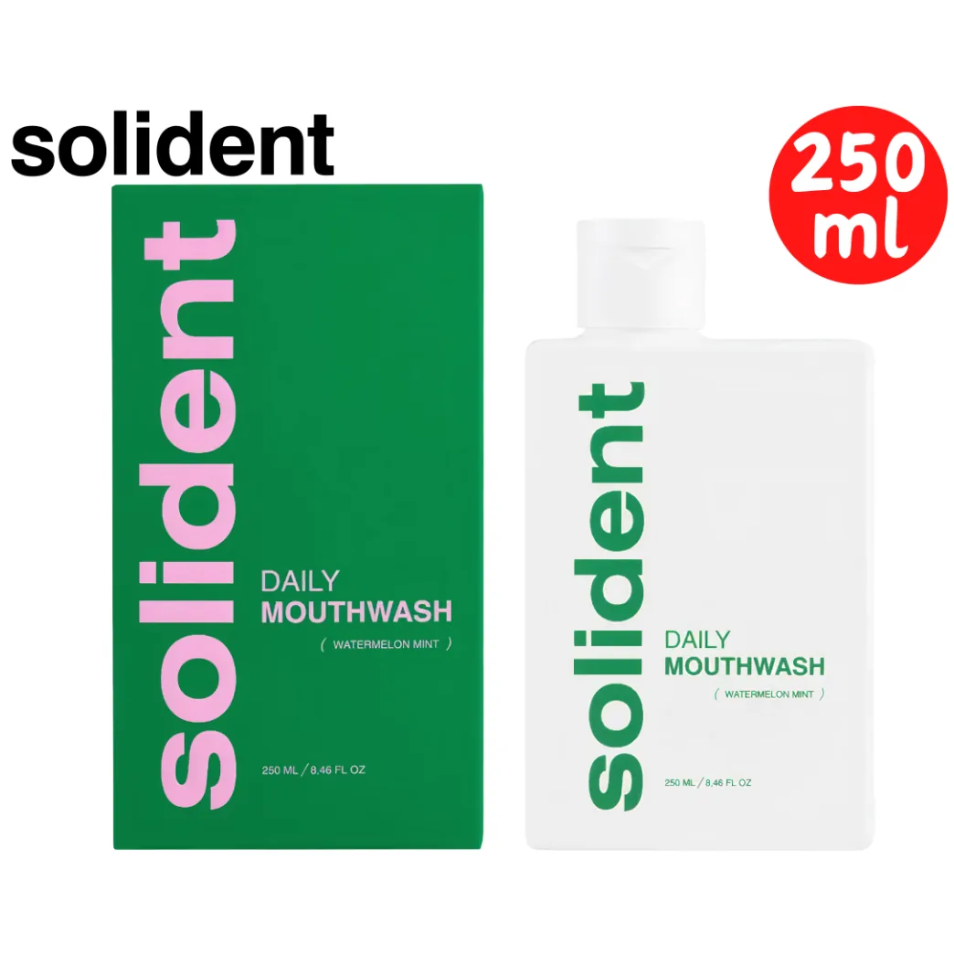 Ополіскувач для ротової порожнини Solident (Солідент) Watermelon Mint (кавун-м'ята), 250 мл (Solident)