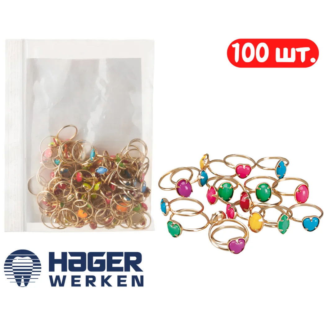 Кільця Miratoi (Міратой) у кількості 100 шт (Hager&Werken)
