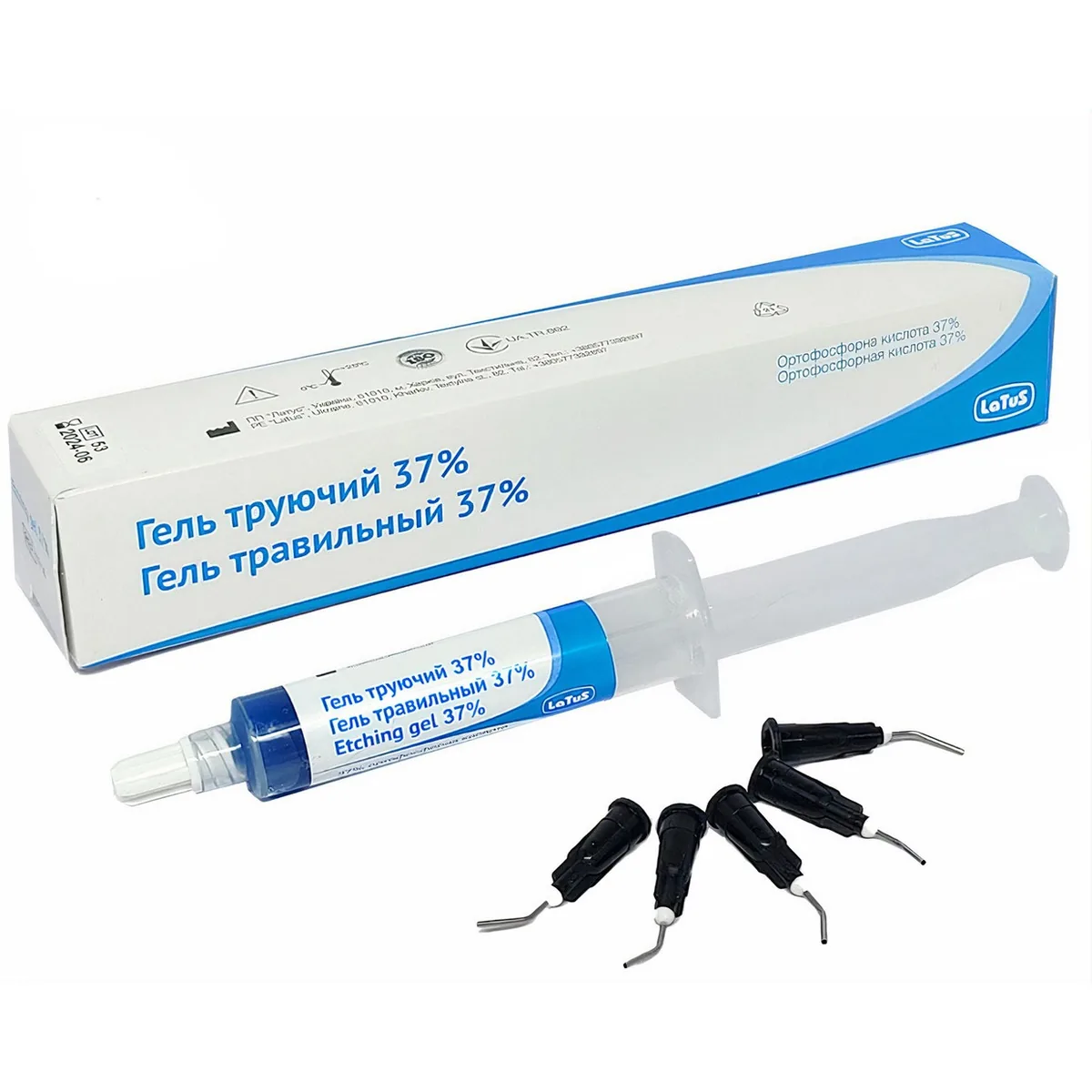 Травильний гель Etching Gel (Етчинг Гель) 37%, 8 г (Latus)
