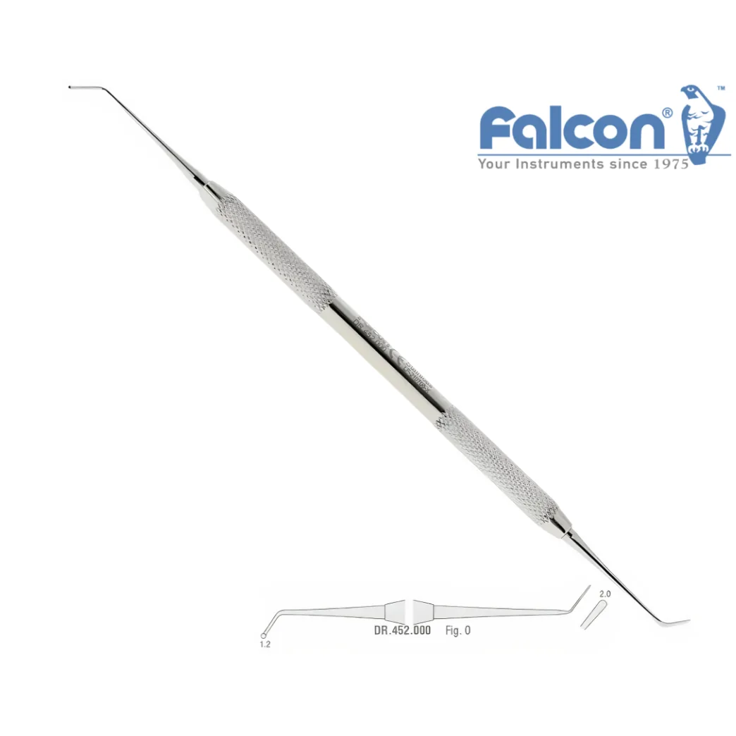 Гладилка кулькова зворотна DR.452.000, розмір 1,2-2 мм (Falcon)