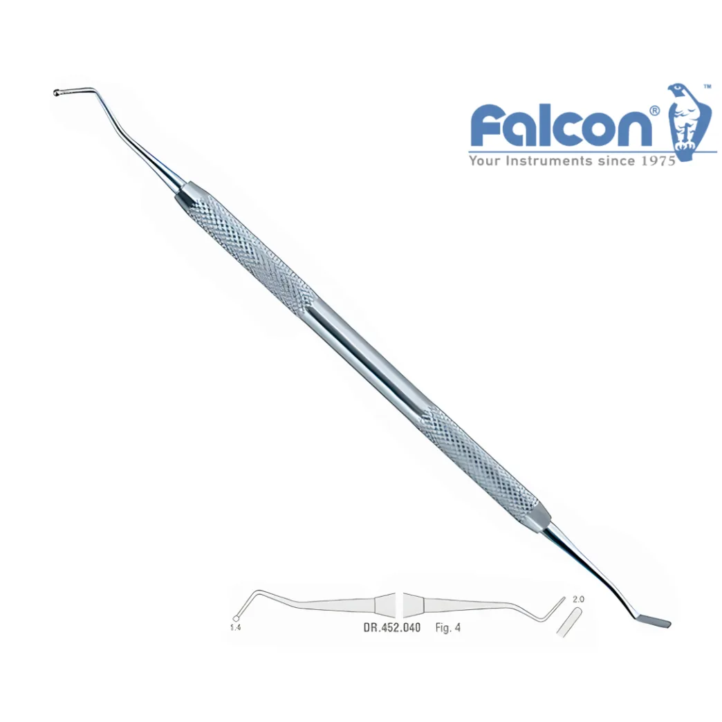 Гладилка кулькова зворотна DR.452.040, розмір 1,4-2 мм (Falcon)