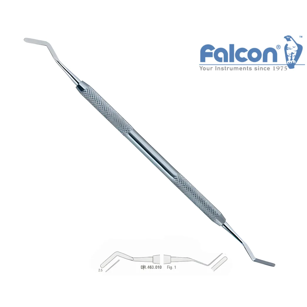 Гладилка пряма-зворотна Heidemann DR.463.010, 2,5 мм (Falcon)