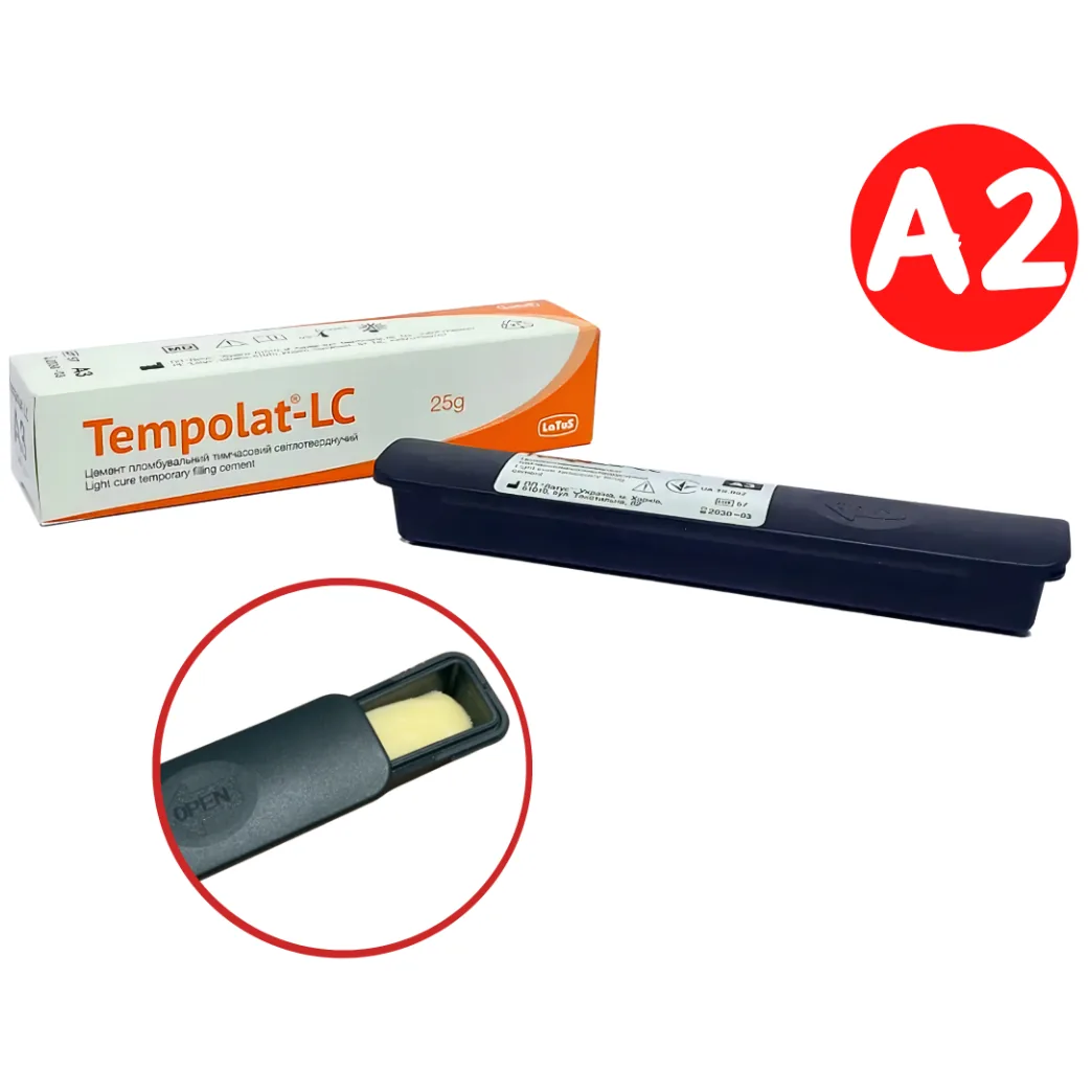 Фотополімерна дентин паста Tempolat LC (Темполат ЛЦ), колір А2, 25 г у пеналі (Latus)