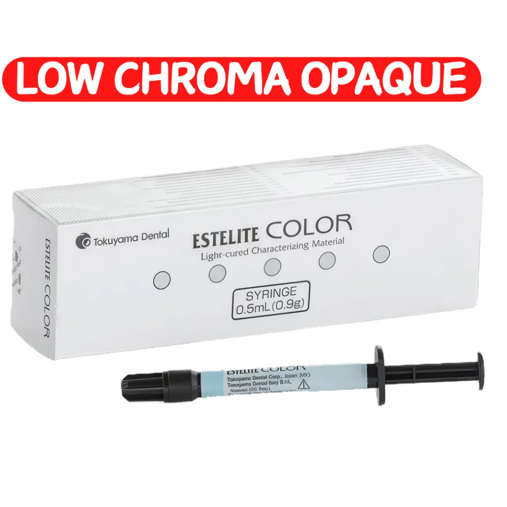 Фарба стоматологічна Estelite Color Low Chroma Opaque (Естелайт Колор Опак Низької Інтенсивності), серія Asteria (Астерія) (Tokuyama Dental)