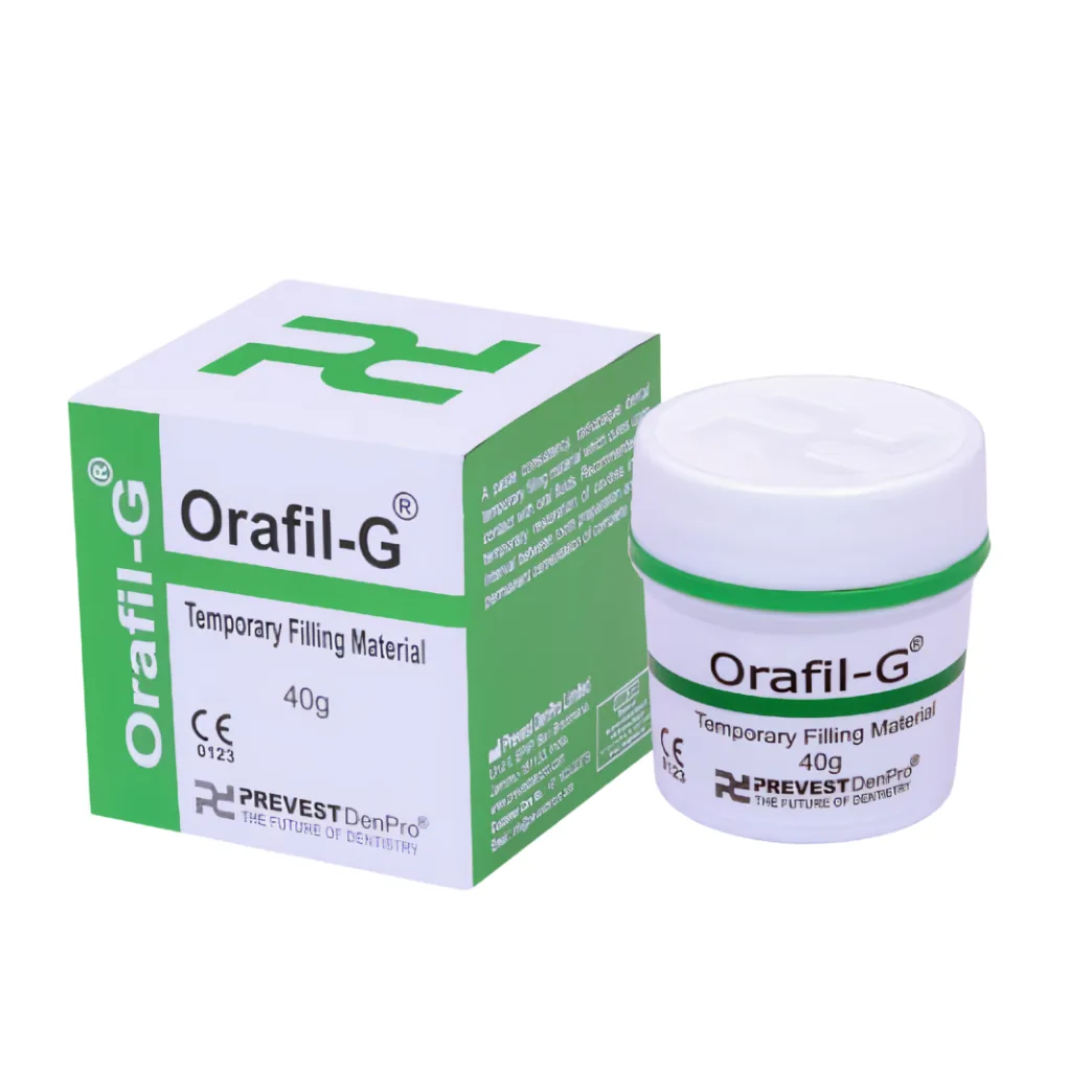 Цинк-сульфатний цемент Orafil G (Орафіл Джі) для тимчасового пломбування, 40 г (Prevest DenPro)