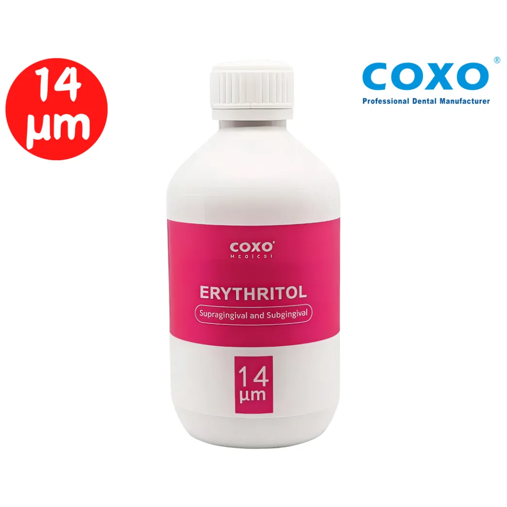 Порошок для Air-Flow на основі еритритолу Erythritol (Ерітритол), фракція 14 мкм, 120 г (COXO)