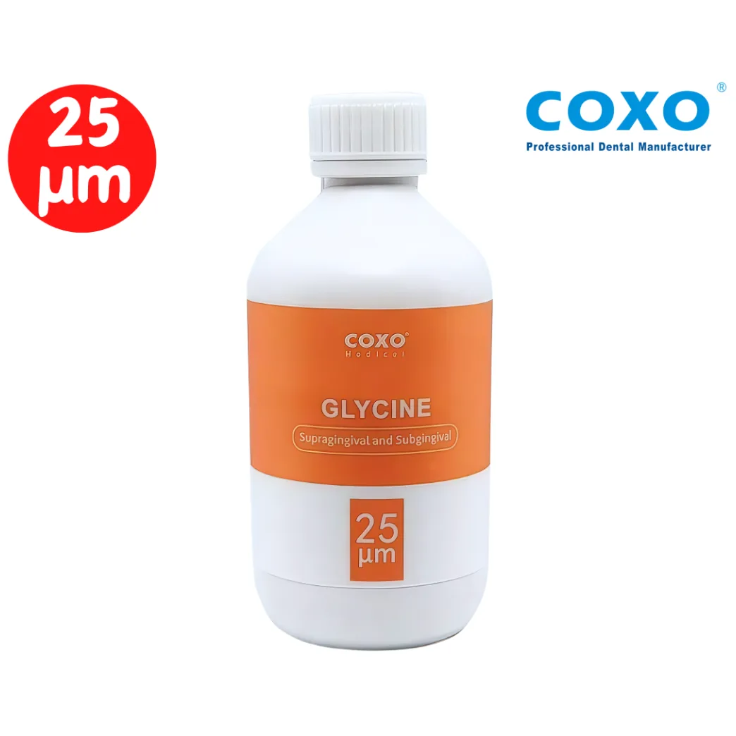 Порошок для Air-Flow на основі гліцину Glycine (Гліцин), фракція 25 мкм, 120 г (COXO)