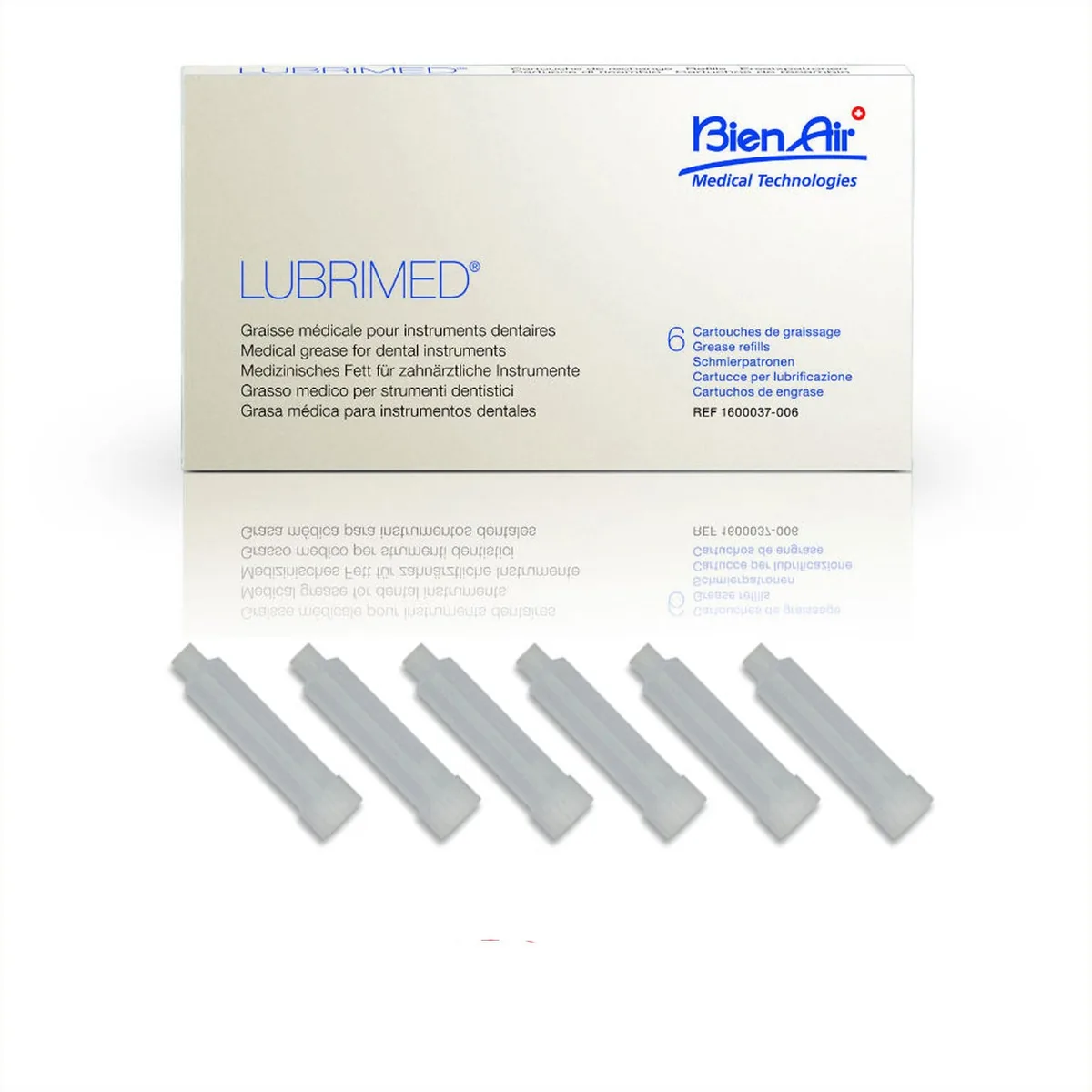Мастило-капсула для наконечників Lubrimed (Лубрімед), 6 капсул (Bien-Air Dental)