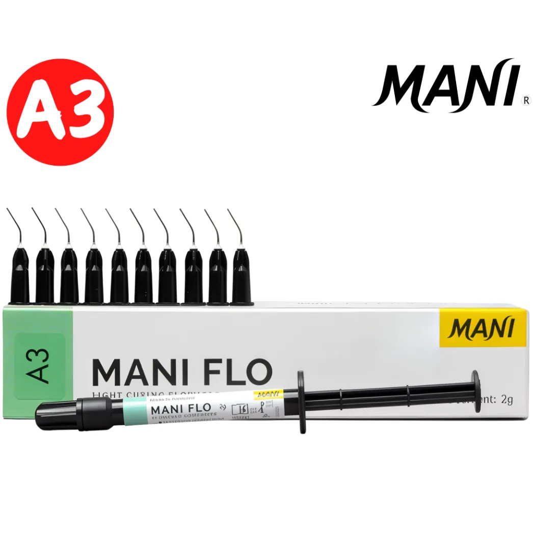 Композит текучий фотополімерний MANI Flo (Мані Фло), колір А3, шприц 2 г (MANI)