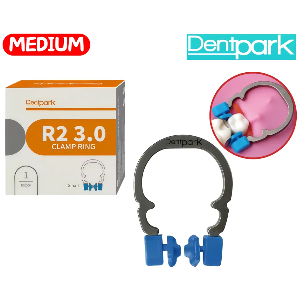 Кільце секційне матричне Clamp Ring (Кламп Рінг) R2 3.0 з силіконовими накладками, розмір Medium (Dentpark)