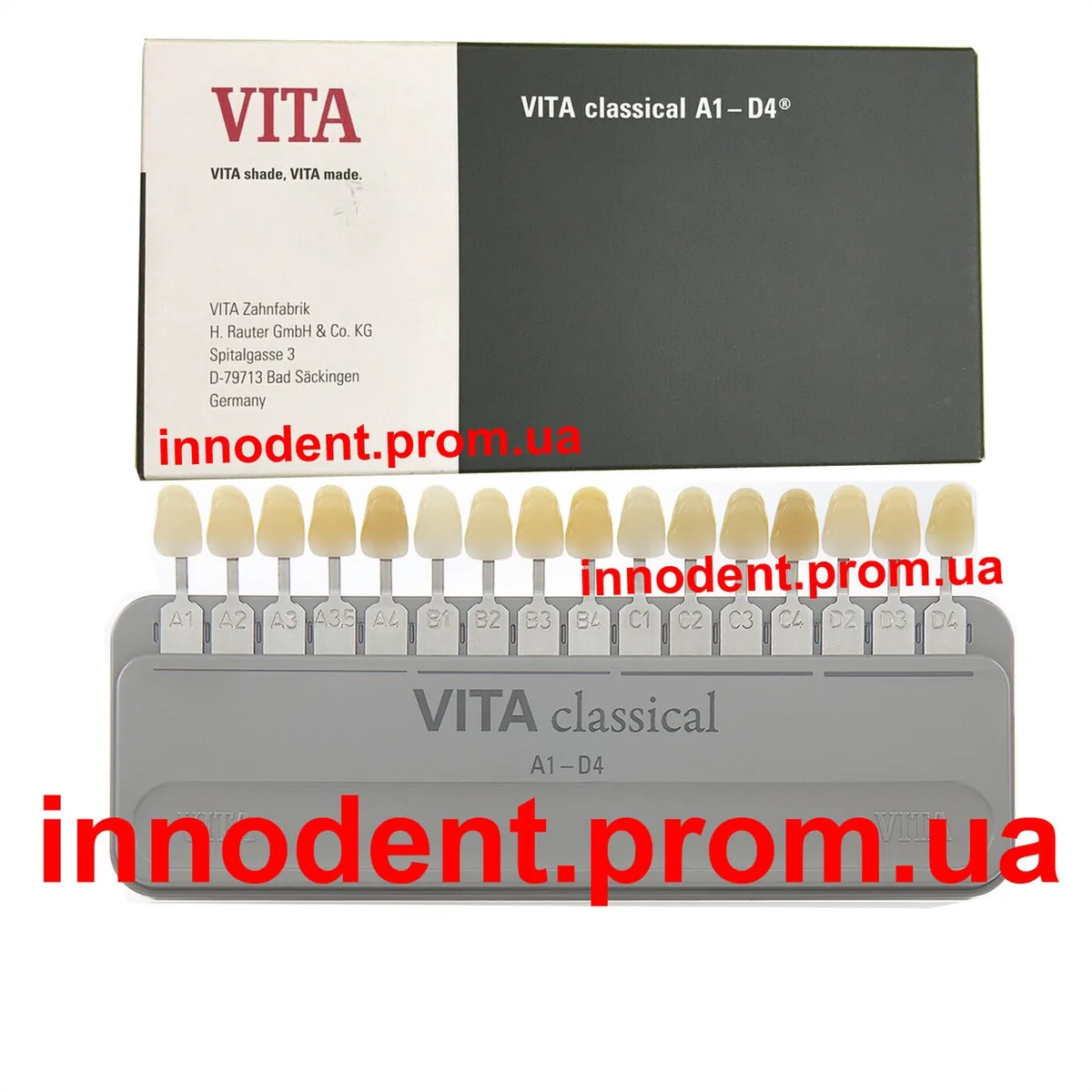 Розколірка (шкала кольорів) VITA classic (Віта класик) (Vita)