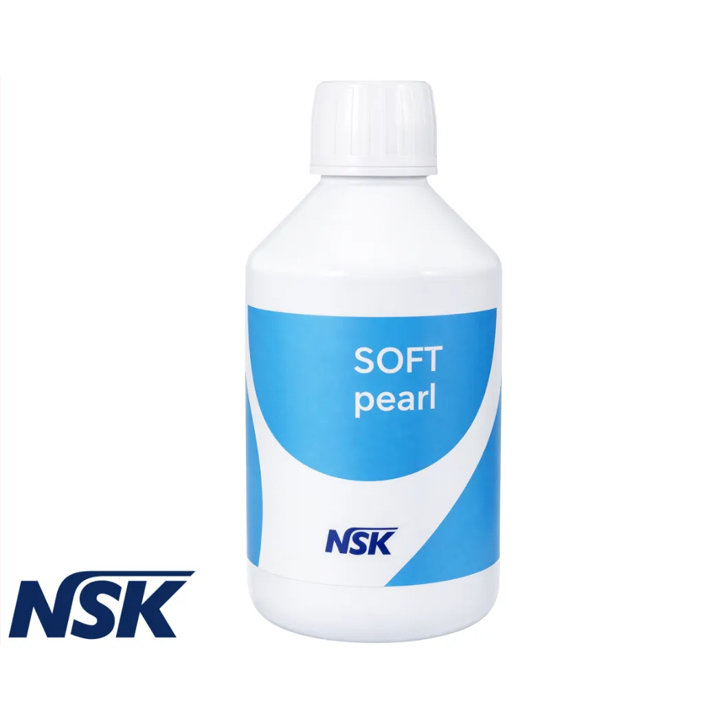 Полірувальний порошок NSK Soft Pearl (НСК Софт Перл) на основі гліцину, фракція 65 мкм, упаковка 250 г (NSK)
