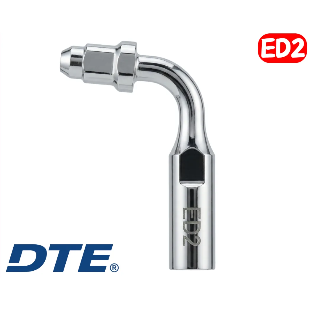 Ендодонтична насадка для скалера Ендочак ED2, кут 95°, тип DTE/Satelec (Woodpecker)