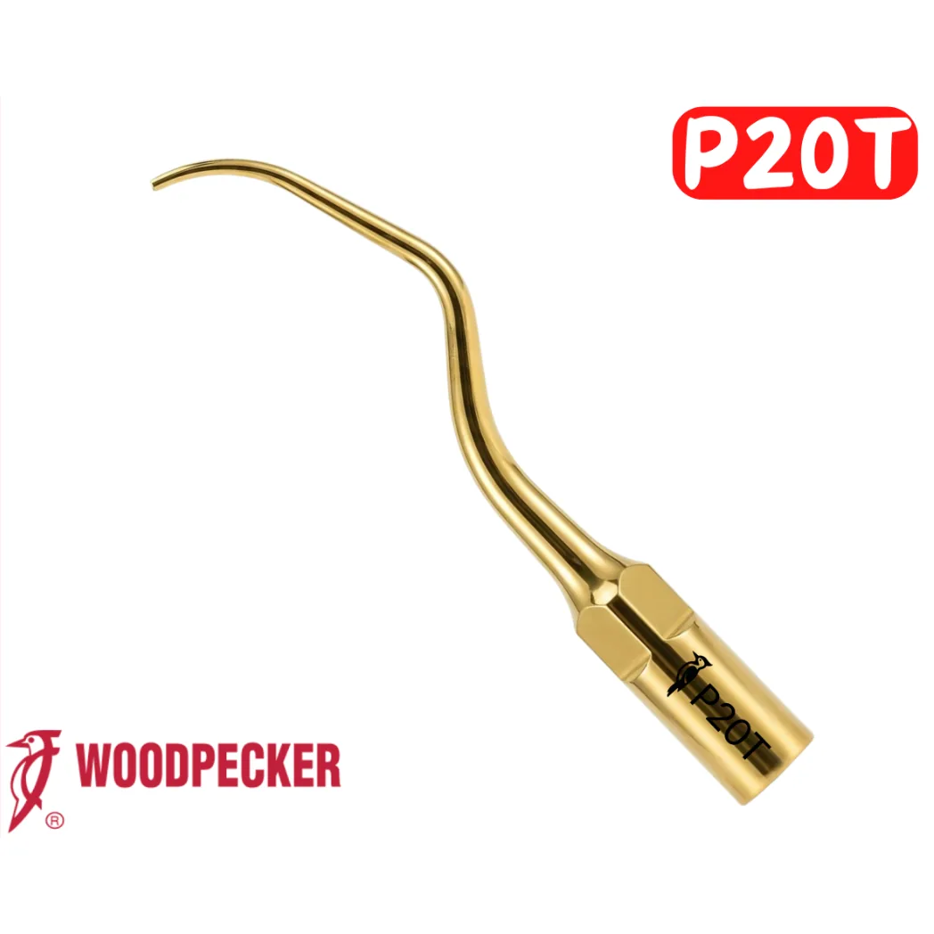 Пародонтологічна насадка для скалера — модель P20T Gold (Woodpecker)
