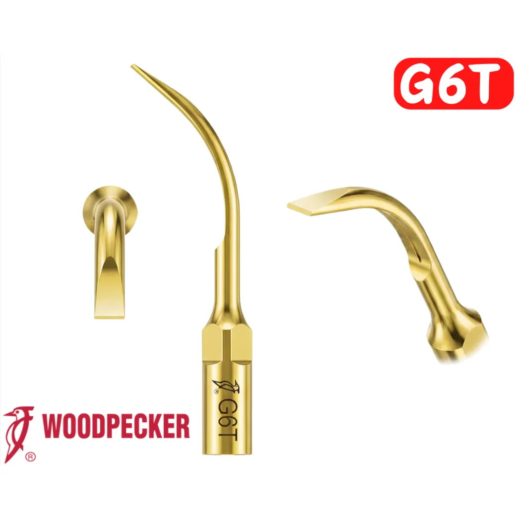 Насадка для видалення масивних зубних відкладень — модель G6T Gold (Woodpecker)