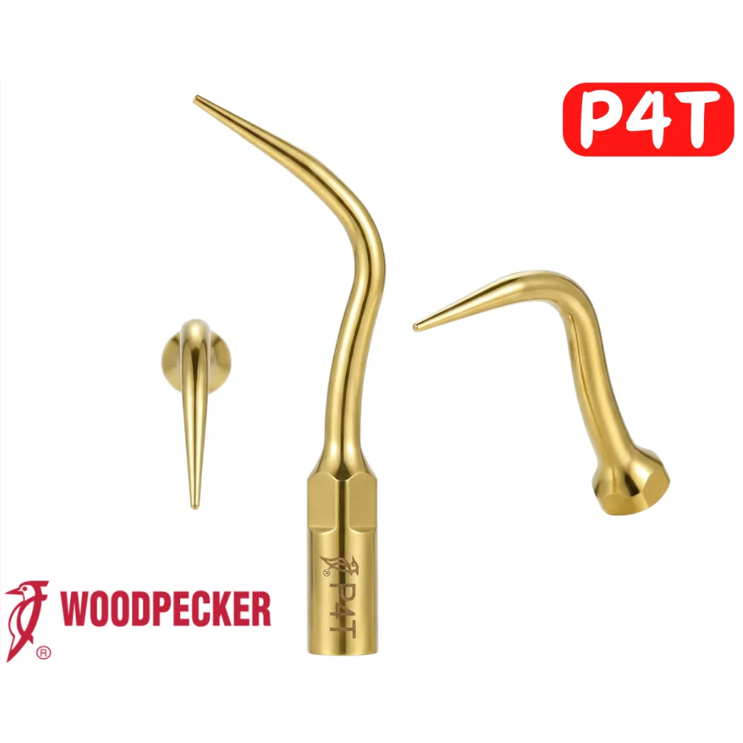Пародонтологічна насадка для скалера, модель P4T Gold (Woodpecker)