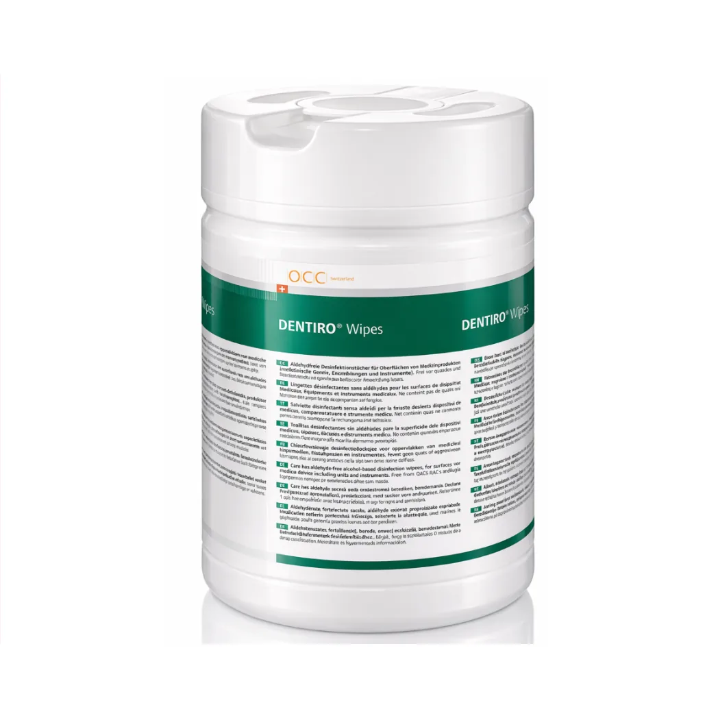 Банка для серветок Dentiro Wipes (Дентіро Вайпс), порожня, під 250 шт. (Oro Clean Chemie)