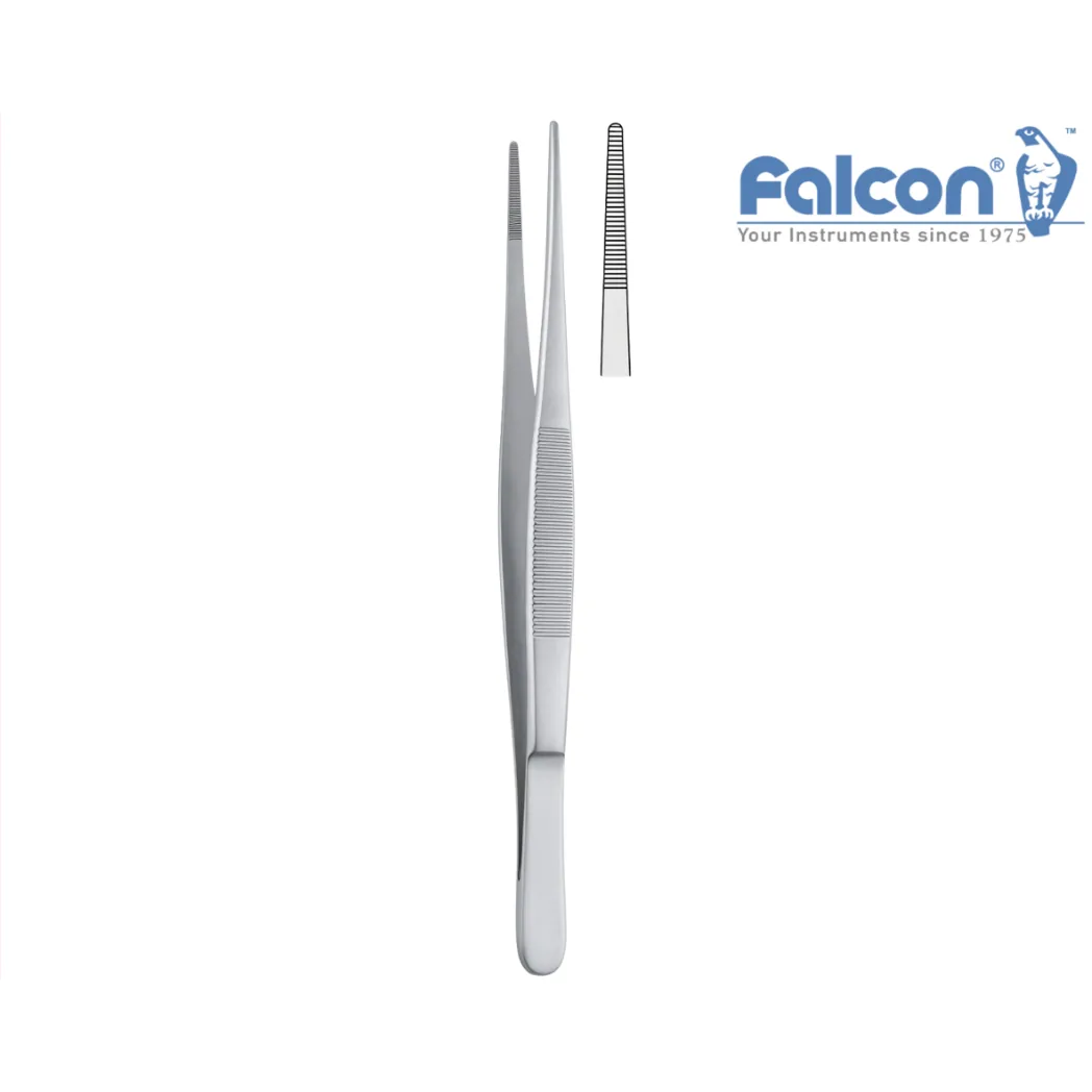 Анатомічний пінцет Falcon-Fine, довжина 145 мм, модель BD.504.145 (Falcon)