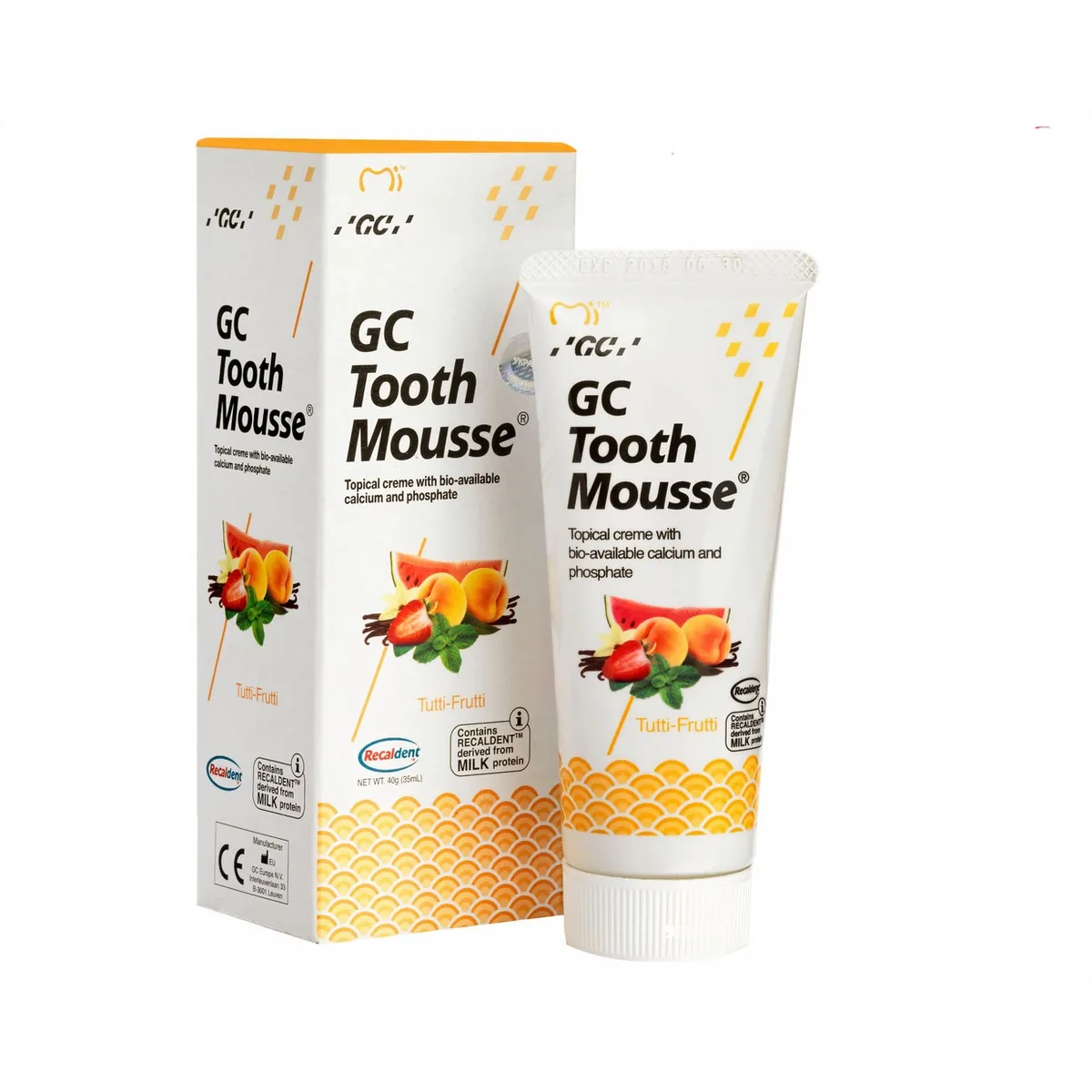 Гель для відновлення емалі Tooth Mousse Tutti Frutti (Тус Мус Тутті-Фрутті) (GC)