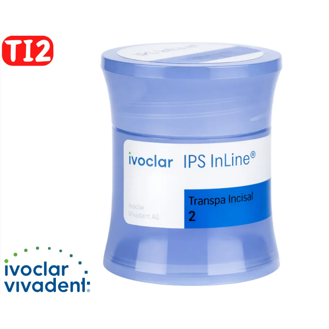 Прозора різцева керамічна маса IPS InLine Transpa Incisal (ІПС ІнЛайн Транспа Інсізал), колір TI2, упаковка 20 г, 1 шт. (Ivoclar Vivadent)
