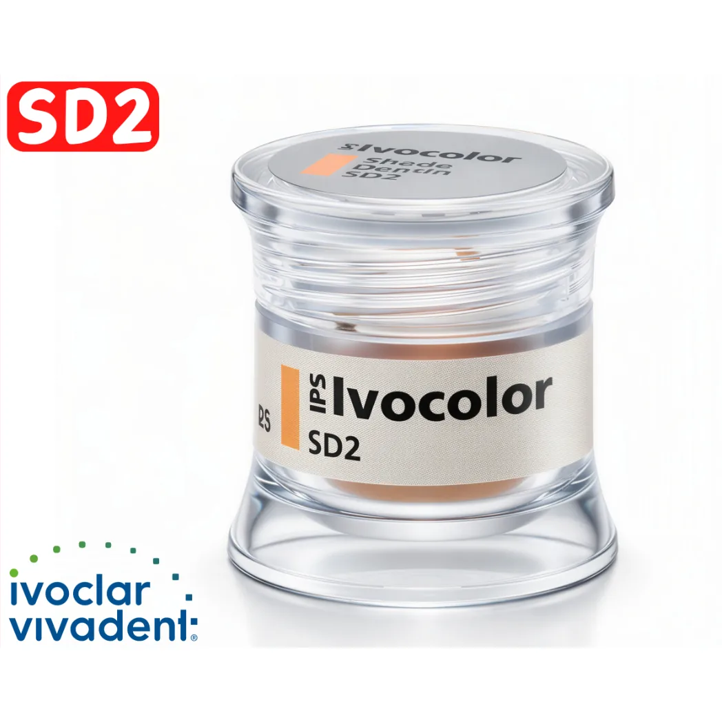 Фарба зуботехнічна IPS Ivocolor Shade Dentin (ІПС Івоколор Шейд Дентин), відтінок SD2, 3 г, 1 шт. (Ivoclar Vivadent)