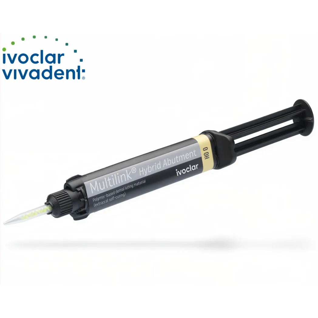 Стоматологічний цемент для абатментів Multilink Hybrid Abutment (Мультілінк Гібрид Абатмент), колір HO 0, у шприці, 1 шт. (Ivoclar Vivadent)