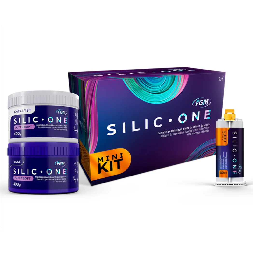 А-силікон Silic-One Mini Kit (Силік-Ван), комплект 400 г + 400 г + 50 мл, міні-набір (FGM)