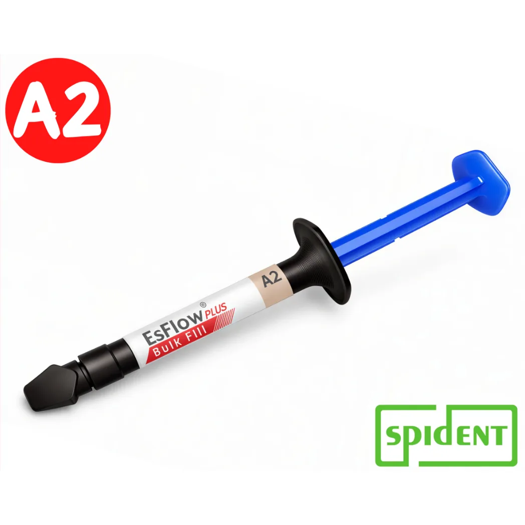 Композит рідкотекучий EsFlow Plus Bulk Fill (Ес Флоу Плюс Балк Філ), колір А2, 2.5 г (Spident)