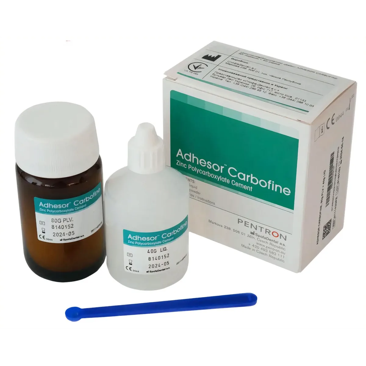 Фіксуючий цемент Adhesor Cement CarboFine (Адгезор Карбофайн) (Pentron)