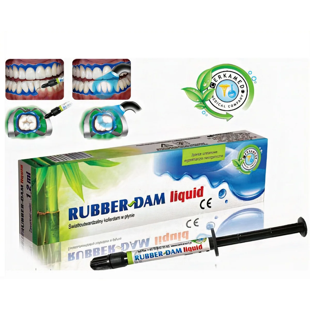 Рідкий коффердам Rubber Dam Liquid (Раббер Дам Ліквід) (Cerkamed)