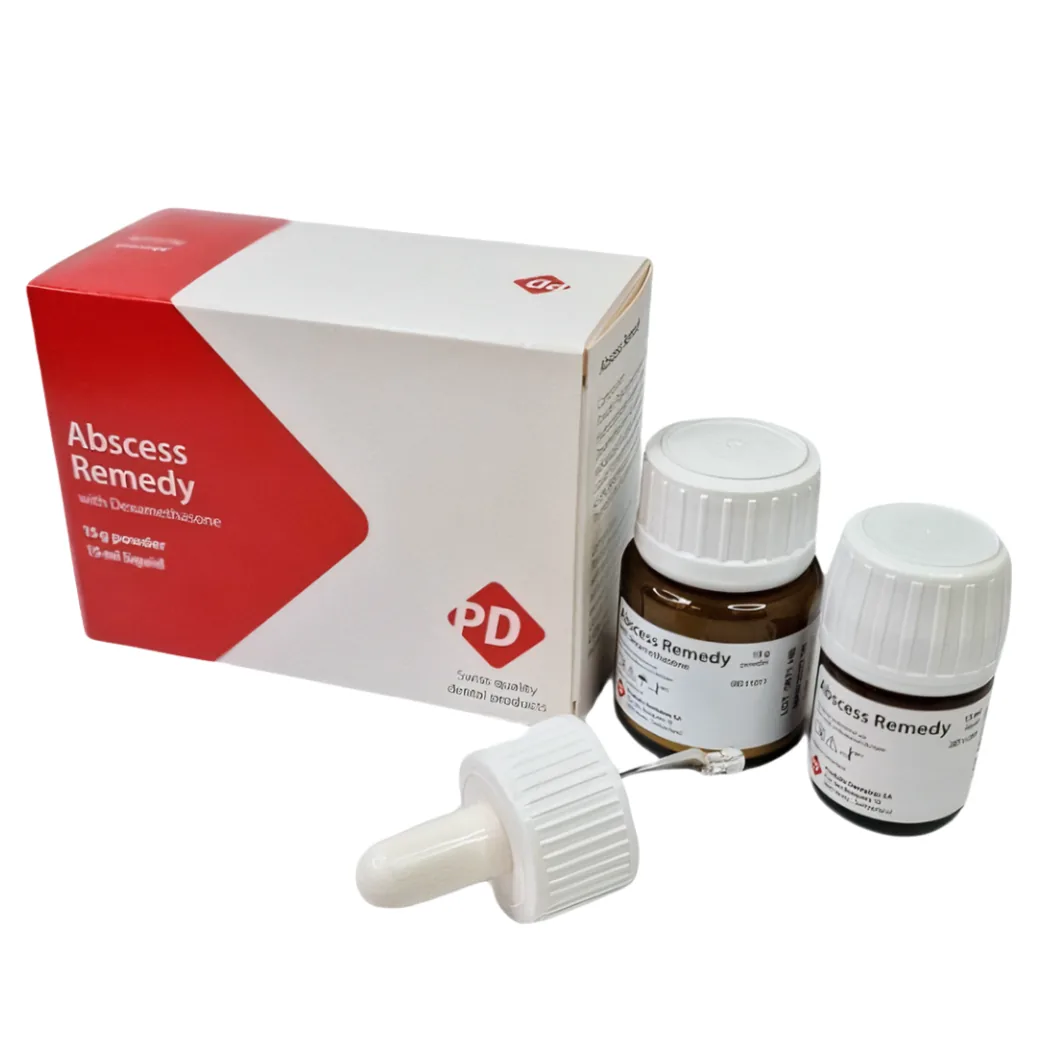 Девіталізуюча паста Abscess Remedy з дексаметазоном (Абсцес Ремеді), набір 15 г + 15 мл (PD)