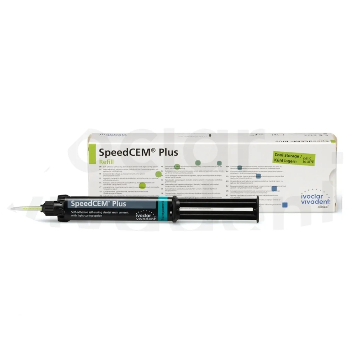 Самоадгезивний цемент SpeedCEM Plus (СпідЦем Плюс), 9 г (Ivoclar Vivadent)