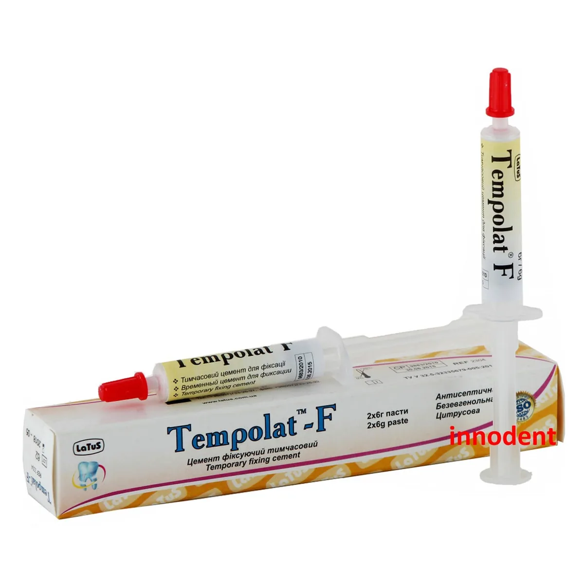 Тимчасовий фіксуючий цемент Tempolat F (Темполат Ф) (Latus)