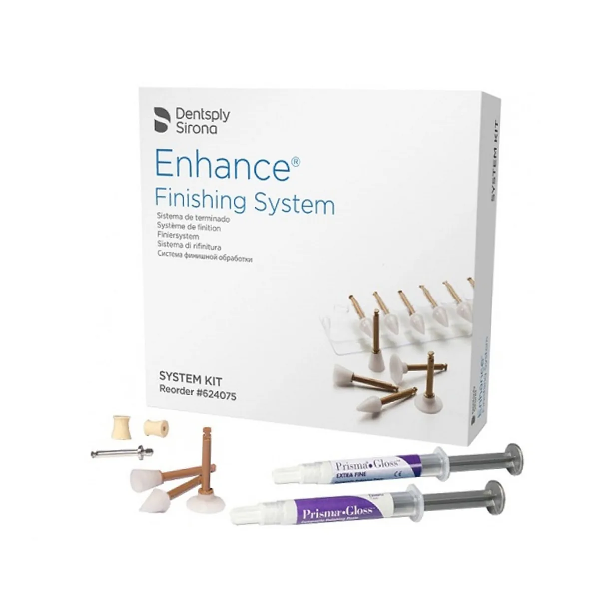 Набір полірувальних головок Enhance System Kit (Енхенс Систем Кіт) (Dentsply Sirona)