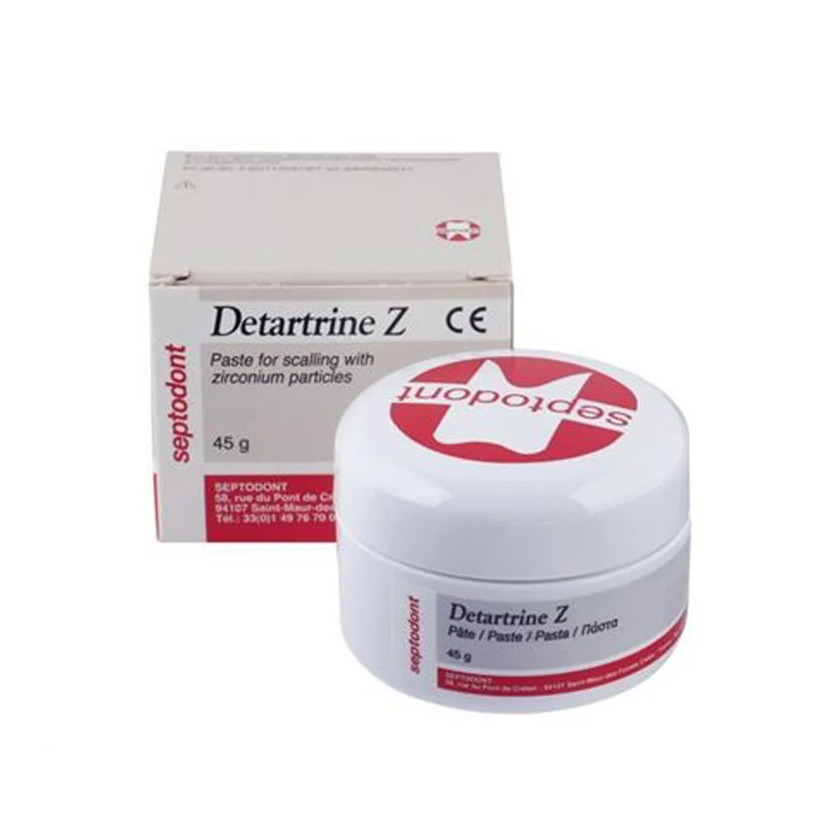 Полірувальна паста Detartrine Z (Детартрин Z) (Septodont)