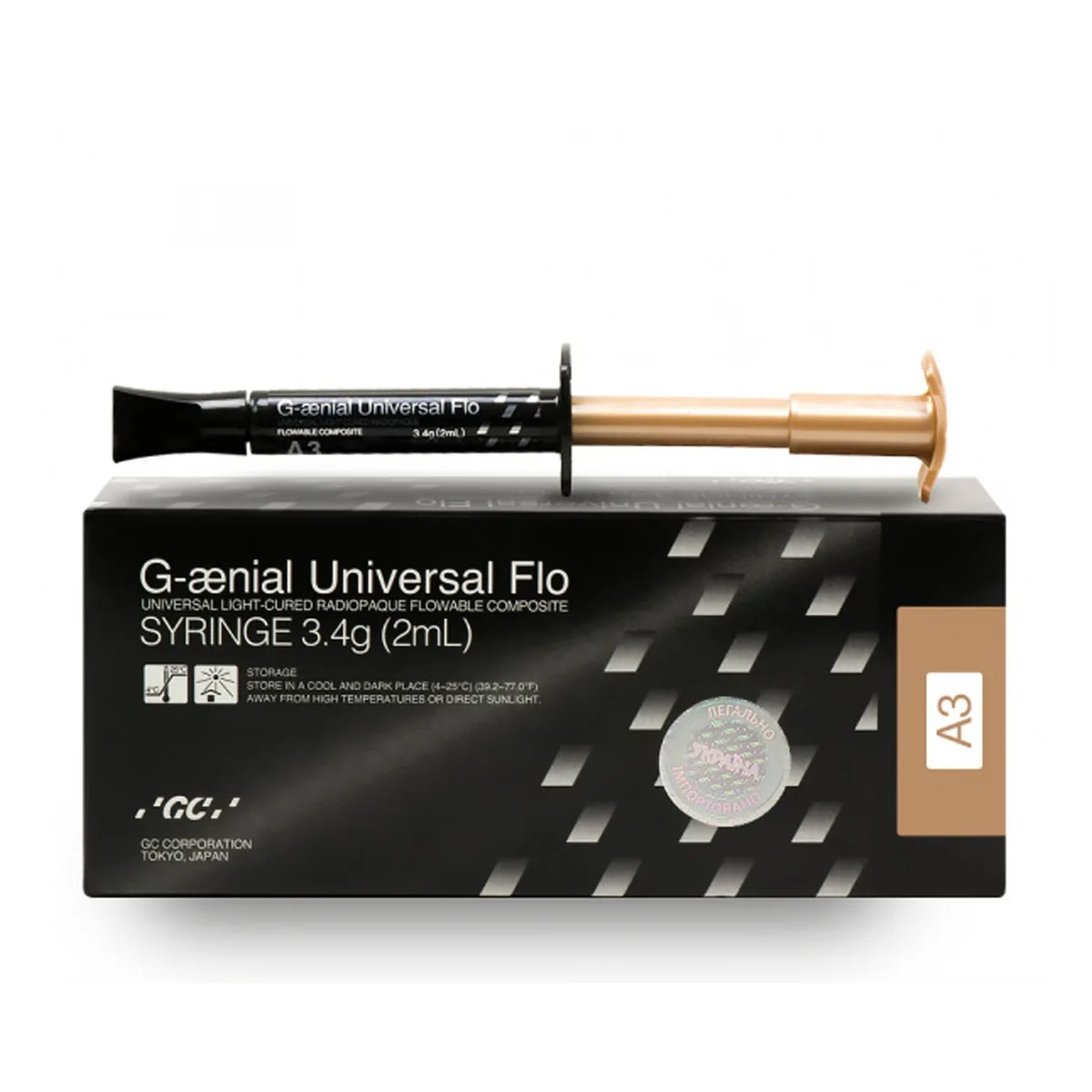 Композит текучий G-aenial Universal Flo (Джи-еніал Юніверсал Фло), колір А3 (GC)