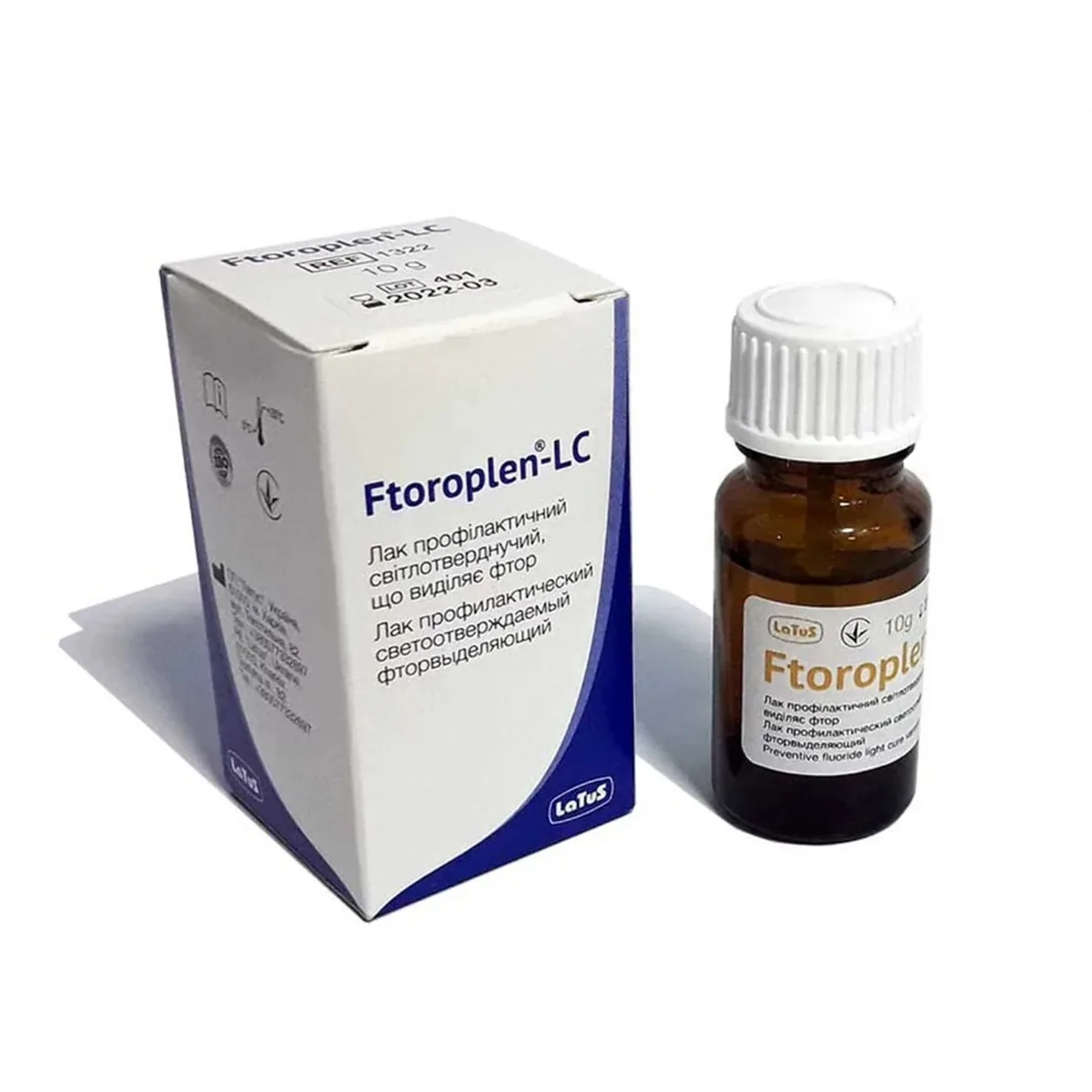 Фторлак Ftoroplen LC (Фтороплен ЛЦ), 10 г (Латус)