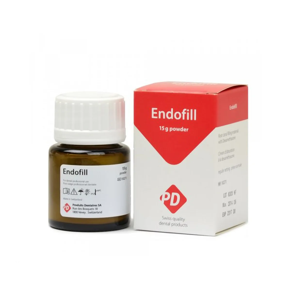 Силер кореневих каналів Endofill (Ендофіл), порошок (PD, Швейцарія)