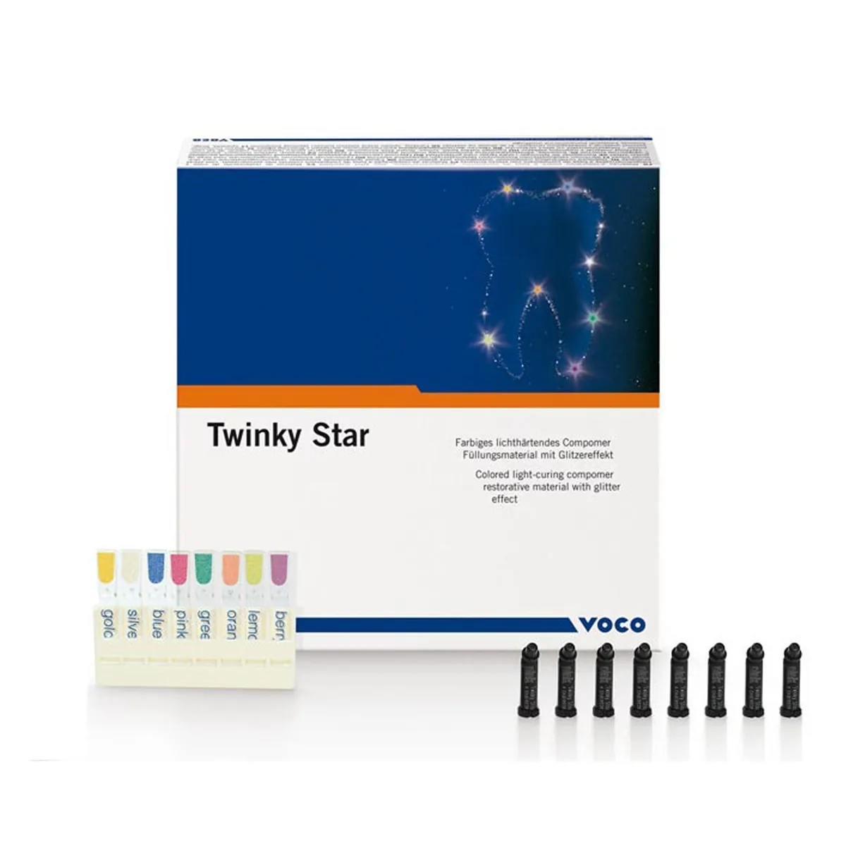 Капсульний фотополімер Twinky Star (Твінкі Стар), набір 40 капсул (VOCO)
