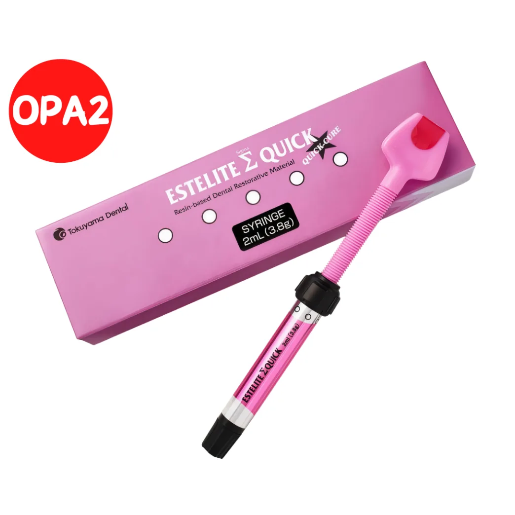 Композит Estelite Sigma Quick (Естелайт Сігма Квік), колір OPA2, шприц 3.8 г (Tokuyama Dental)
