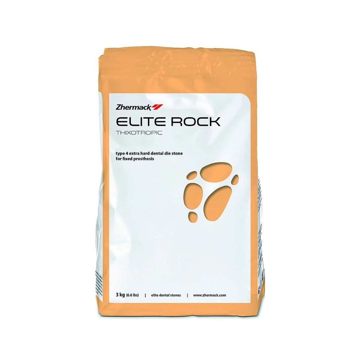 Гіпс Elite Rock (Еліт Рок) супергіпс 4 класу, 3 кг (Zhermack)